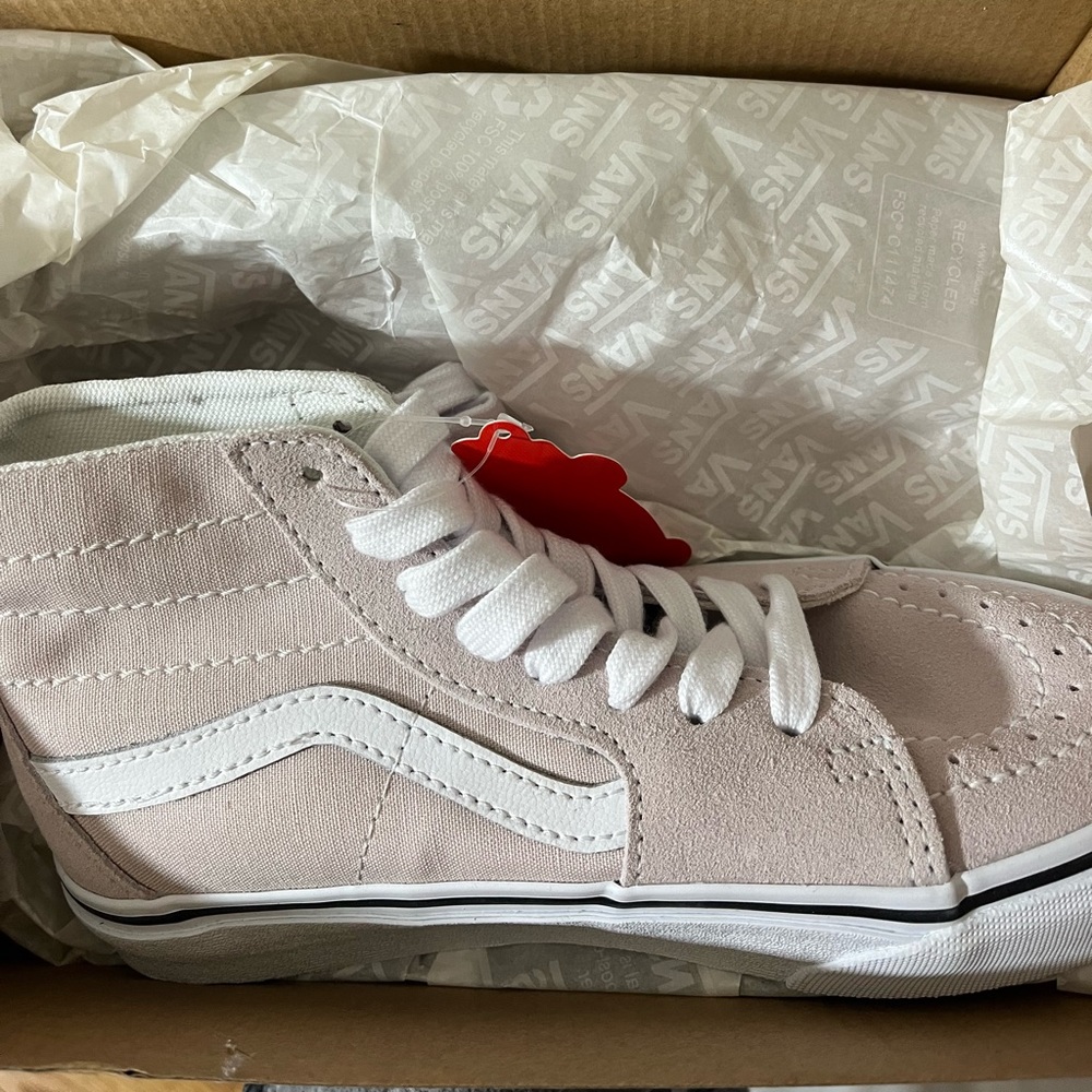 Lilac Ash High Top vans